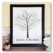 Family Tree Signature Canvas