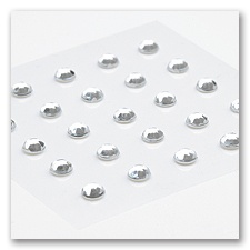 Clear Rhinestone Accents
