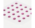 Fuchsia Rhinestone Accents