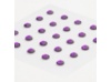 Purple Rhinestone Accents