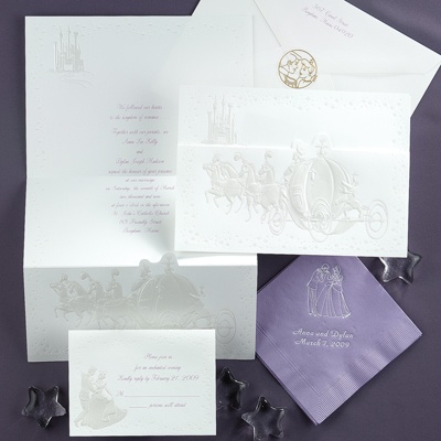 Cinderella Dreams Come True - Invitation