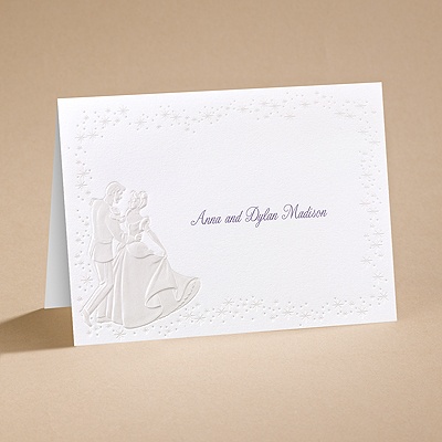 Cinderella Dreams Come True - Note Card and Envelope