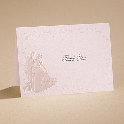 Dreams Come True In Pink - Thank You Card With Envelope