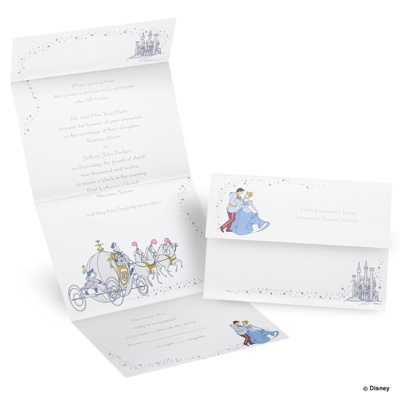 Cinderella To The Ball - Seal and Send Invitation