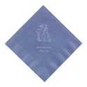 Cinderella - Periwinkle Luncheon Napkins in Foil
