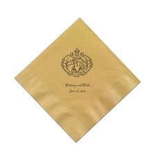 Cinderella - Gold Beverage Napkins in Foil