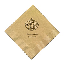 Cinderella - Gold Dinner Napkins in Foil