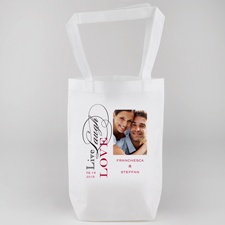 Live Laugh Love Personalized Tote Bag