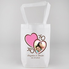 Hugs and Kisses Personalized Tote Bag
