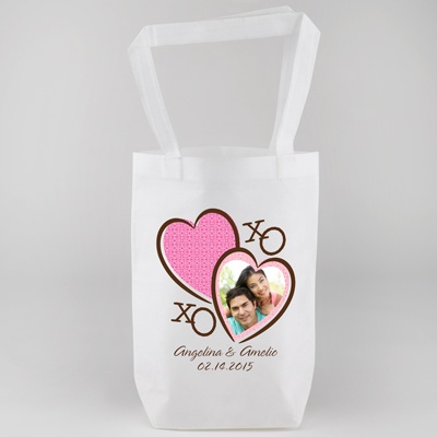 Hugs and Kisses Personalized Tote Bag