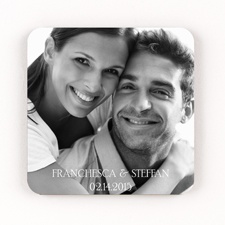 Picture Perfect Personalized Square Coaster Set