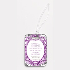 Fancy Frame - Couple's - Photo Luggage Tag