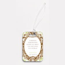 Fancy Frame - Photo Luggage Tag