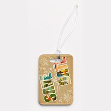 Souvenir - Tropical - Save the Date Photo Luggage Tag