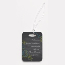 Chalky Vines - Photo Luggage Tag