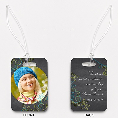 Chalky Vines - Photo Luggage Tag