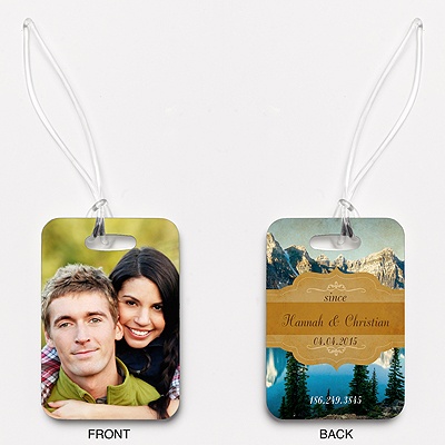 Sierra Splendor - Couple's - Photo Luggage Tag