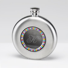 Fun & Feminine Bejeweled Flask