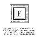 Personalized Self-Inking Address Stamp - Bold Borders Design
