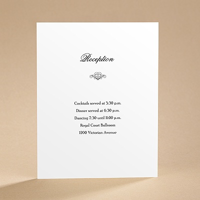 Bound to Be Together - Reception Card