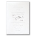 Sheer Simplicity - Invitation