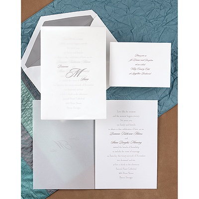 Sheer Simplicity - Invitation