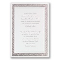 All That Shimmers - Silver Invitation