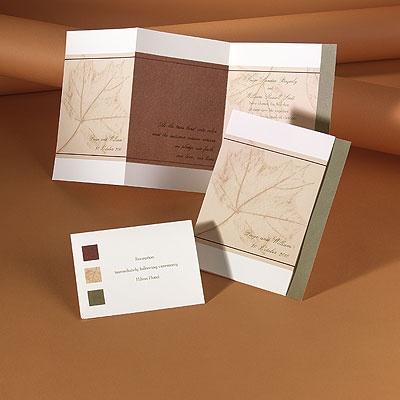 Leaf Sketch - Invitation