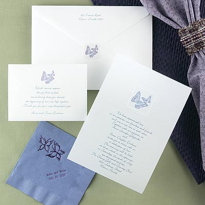 Hearts A-Flutter - Invitation