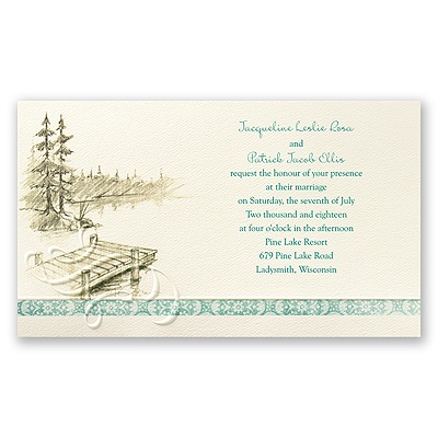 Off the Dock - Invitation