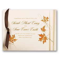 Fashionable Fall - Invitation