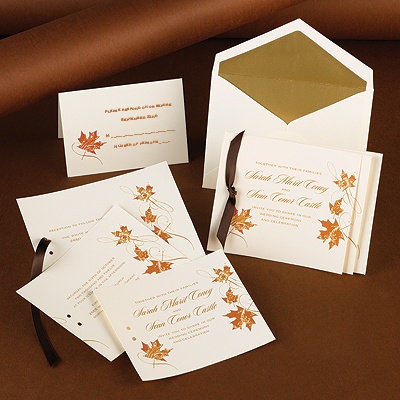 Fashionable Fall - Invitation