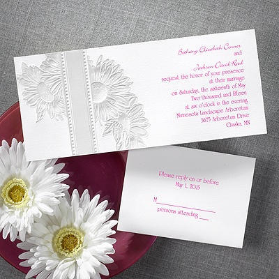 Daisy Bouquet - Invitation