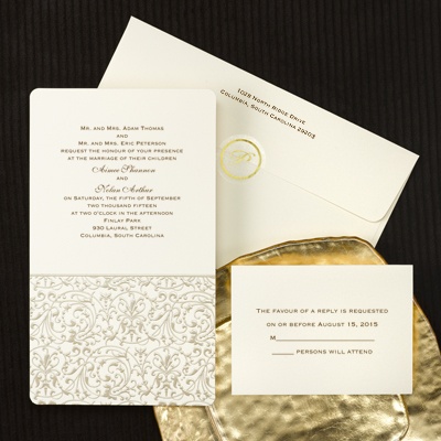 Ornamental Elegance - Invitation