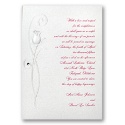 Romantic Rosebud - Invitation