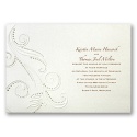 Beaded Swirls - Invitation