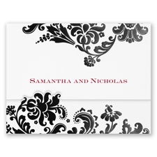Damask Drift - Invitation