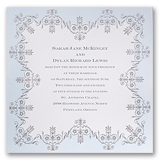 Porcelain Blue - Invitation