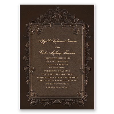 Rich Elegance - Invitation