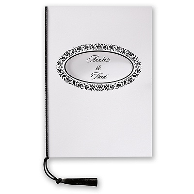 Dainty Floral Frame - Invitation