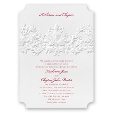 Damask Delight - Invitation