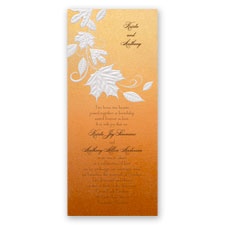 Autumn Radiance - Invitation