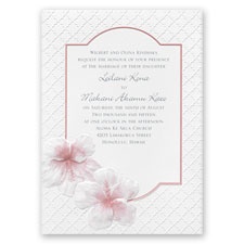 Tropical Trellis - Invitation