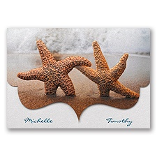 Smitten Starfish - Invitation