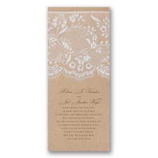 Naturally Romantic - Invitation