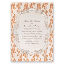 Autumn Vintage - Invitation