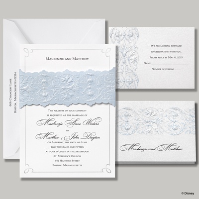 Once Upon a Time Invitation - Cinderella
