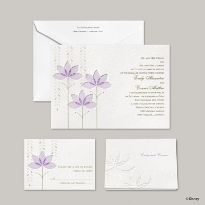 Deco Lilies Invitation - Tiana