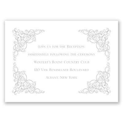 Vintage Vision - Reception Card