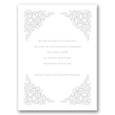 Vintage Vision - Save the Date Card
